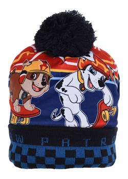 Paw Patrol Czapka &quot;Psi Patrol&quot; w kolorze niebiesko-czarno-czerwonym ze sklepu Limango Polska w kategorii Czapki dziecięce - zdjęcie 174541974