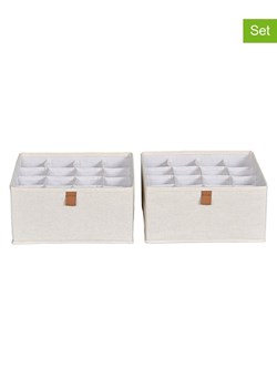 STORE IT Organizery (2 szt.) w kolorze kremowym - 30 x 15 x 30 cm ze sklepu Limango Polska w kategorii Organizery - zdjęcie 174542801