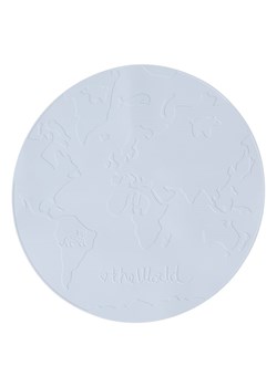 OYOY mini Podkładka stołowa &quot;The World&quot; w kolorze błękitnym - Ø 39 cm ze sklepu Limango Polska w kategorii Podkładki na stół - zdjęcie 174542842