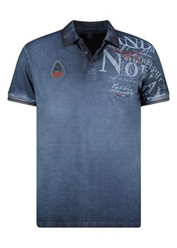 Geographical Norway Koszulka polo w kolorze granatowym ze sklepu Limango Polska w kategorii T-shirty męskie - zdjęcie 174543093