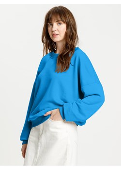 Cross Jeans Bluza w kolorze niebieskim ze sklepu Limango Polska w kategorii Bluzy damskie - zdjęcie 174545714