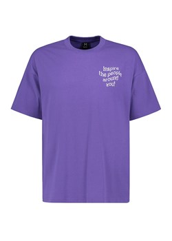 Sublevel Koszulka w kolorze fioletowym ze sklepu Limango Polska w kategorii T-shirty męskie - zdjęcie 174547410