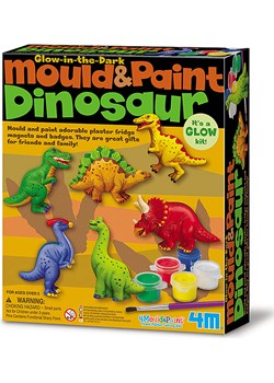 4M Zestaw kreatywny "Mould &amp; Paint: Glow Dinosaur" - 5+ ze sklepu Limango Polska w kategorii Zabawki - zdjęcie 174547573