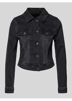 Kurtka jeansowa z efektem znoszenia ze sklepu Peek&Cloppenburg  w kategorii Kurtki damskie - zdjęcie 174549263