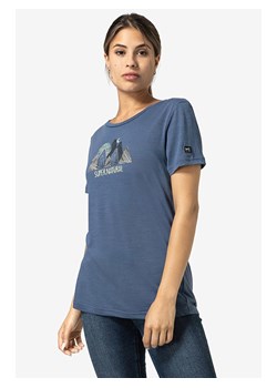 super.natural Koszulka &quot;Triangle Hill&quot; w kolorze niebieskim ze sklepu Limango Polska w kategorii Bluzki damskie - zdjęcie 174550020