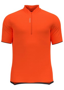 Odlo Koszulka kolarska &quot;Essential&quot; w kolorze pomarańczowym ze sklepu Limango Polska w kategorii T-shirty męskie - zdjęcie 174550024