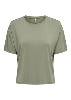 ONLY Koszulka &quot;Hannah&quot; w kolorze zielonym ze sklepu Limango Polska w kategorii Bluzki damskie - zdjęcie 174550721