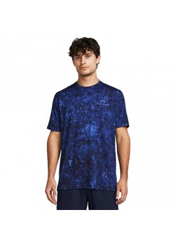 Męska koszulka treningowa Under Armour Vanish Energy Printed SS - niebieska ze sklepu Sportstylestory.com w kategorii T-shirty męskie - zdjęcie 174551470