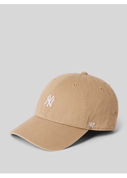 Czapka z daszkiem i wyhaftowanym napisem model ‘MLB New York Yankees’ ze sklepu Peek&Cloppenburg  w kategorii Czapki z daszkiem męskie - zdjęcie 174553552