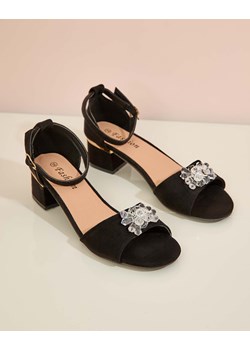 Royalfashion Damskie sandały z kryształkami Voleso ze sklepu royalfashion.pl w kategorii Sandały damskie - zdjęcie 174553894