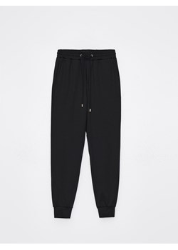 Mohito - Spodnie dresowe z wiskozą - czarny ze sklepu Mohito w kategorii Spodnie damskie - zdjęcie 174554050
