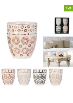every ware Kubki (4 szt.) &quot;Mirage&quot; w kolorze kremowym ze wzorem - 250 ml ze sklepu Limango Polska w kategorii Kubki - zdjęcie 174554914