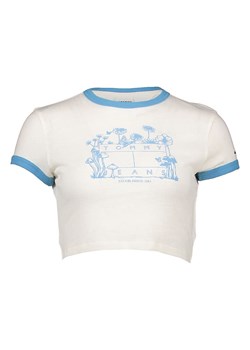 Tommy Hilfiger Koszulka w kolorze kremowo-błękitnym ze sklepu Limango Polska w kategorii Bluzki damskie - zdjęcie 174555223