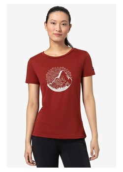 super.natural Koszulka &quot;Mountain Mandala&quot; w kolorze czerwonym ze sklepu Limango Polska w kategorii Bluzki damskie - zdjęcie 174555293