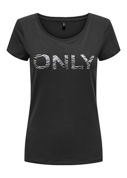ONLY Koszulka &quot;Hella&quot; w kolorze czarnym ze sklepu Limango Polska w kategorii Bluzki damskie - zdjęcie 174555493