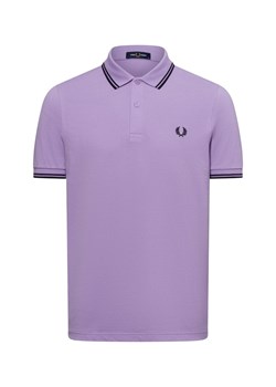 Fred Perry Męska koszulka polo Mężczyźni Bawełna bzowy jednolity ze sklepu vangraaf w kategorii T-shirty męskie - zdjęcie 174555724