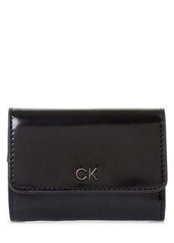 Calvin Klein Portfel damski Kobiety Sztuczna skóra czarny jednolity ze sklepu vangraaf w kategorii Portfele damskie - zdjęcie 174556053