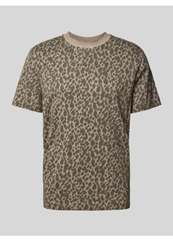T-shirt ze zwierzęcym nadrukiem model ‘Curtis’ ze sklepu Peek&Cloppenburg  w kategorii T-shirty męskie - zdjęcie 174557181