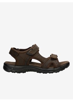 Wojas Skórzane sandały w kolorze brązowym ze sklepu Limango Polska w kategorii Sandały męskie - zdjęcie 174557761