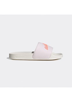 adidas Klapki &quot;ADILETTE SHOWER&quot; w kolorze białym ze wzorem ze sklepu Limango Polska w kategorii Klapki damskie - zdjęcie 174557773