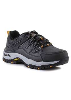 Buty Skechers Arch Fit Dawson - Argosa 204630-BLK czarne ze sklepu ButyModne.pl w kategorii Buty sportowe męskie - zdjęcie 174557914