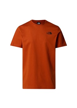 Koszulka The North Face Redbox Celebration 0A87NV1I01 - brązowa ze sklepu streetstyle24.pl w kategorii T-shirty męskie - zdjęcie 174558181