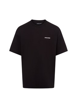 PEGADOR Koszulka męska Mężczyźni Bawełna czarny jednolity ze sklepu vangraaf w kategorii T-shirty męskie - zdjęcie 174558433