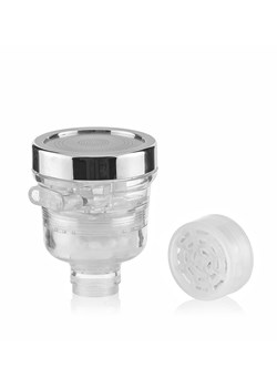 InnovaGoods Filtr oczyszczający w kolorze srebrnym do kranu - wys. 8 x Ø 6,5 cm ze sklepu Limango Polska w kategorii Akcesoria kuchenne - zdjęcie 174561030