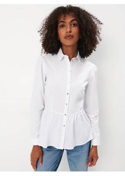 Mohito - Koszula z falbaną - biały ze sklepu Mohito w kategorii Koszule damskie - zdjęcie 174561424