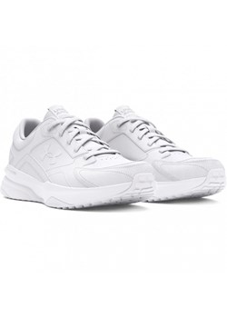 Damskie buty treningowe Under Armour UA W Edge Leather - białe ze sklepu Sportstylestory.com w kategorii Buty sportowe damskie - zdjęcie 174562121