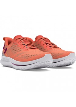 Damskie buty do biegania Under Armour UA W Velociti 4 - pomarańczowe ze sklepu Sportstylestory.com w kategorii Buty sportowe damskie - zdjęcie 174562161