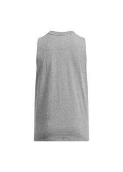 Damski top z nadrukiem Under Armour UA Rival Muscle Tank - szary ze sklepu Sportstylestory.com w kategorii Bluzki damskie - zdjęcie 174562330