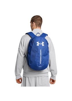 Plecak treningowy uniseks Under Armour UA Hustle Lite Backpack - niebieski ze sklepu Sportstylestory.com w kategorii Plecaki - zdjęcie 174562533