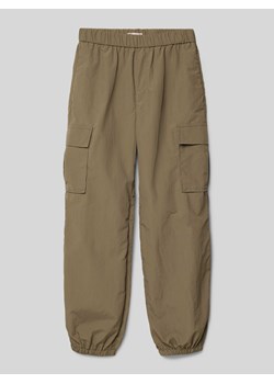 Spodnie cargo z elastycznym pasem ze sklepu Peek&Cloppenburg  w kategorii Spodnie chłopięce - zdjęcie 174562941