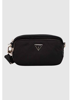 GUESS Czarna torebka Eco Gemma Crossbody Camera ze sklepu outfit.pl w kategorii Listonoszki - zdjęcie 174563821