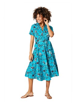 Aller Simplement Sukienka w kolorze niebieskim ze sklepu Limango Polska w kategorii Sukienki - zdjęcie 174565621