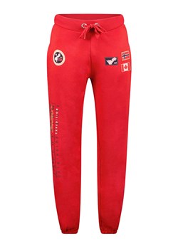 Geographical Norway Spodnie dresowe w kolorze czerwonym ze sklepu Limango Polska w kategorii Spodnie męskie - zdjęcie 174565791