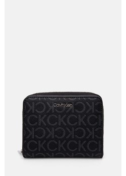 Calvin Klein portfel damski kolor czarny K60K612433 ze sklepu ANSWEAR.com w kategorii Portfele damskie - zdjęcie 174567710