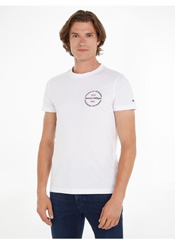 Tommy Hilfiger Koszulka w kolorze białym ze sklepu Limango Polska w kategorii T-shirty męskie - zdjęcie 174570894