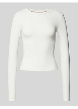 Bluzka z długim rękawem z dekoltem okrągłym ze sklepu Peek&Cloppenburg  w kategorii Bluzki damskie - zdjęcie 174572581