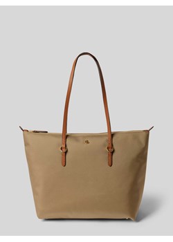 Torebka z aplikacją z logo model ‘KEATON’ ze sklepu Peek&Cloppenburg  w kategorii Torby Shopper bag - zdjęcie 174572794