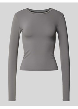 Bluzka z długim rękawem z dekoltem okrągłym ze sklepu Peek&Cloppenburg  w kategorii Bluzki damskie - zdjęcie 174572841
