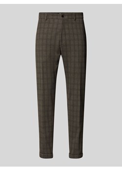 Spodnie materiałowe o kroju regular fit w kant model ‘BODO’ ze sklepu Peek&Cloppenburg  w kategorii Spodnie męskie - zdjęcie 174572990