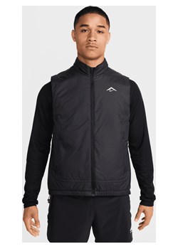 Męski bezrękawnik do biegania Therma-FIT Nike Trail PrimaLoft® - Czerń ze sklepu Nike poland w kategorii Kamizelki męskie - zdjęcie 174573291