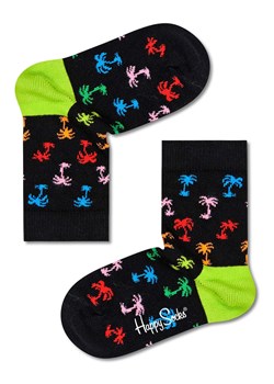 Happy Socks Skarpety &quot;Palm&quot; w kolorze czarnym ze wzorem ze sklepu Limango Polska w kategorii Skarpetki dziecięce - zdjęcie 174573664