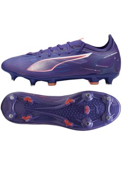 Buty Puma Ultra 5 Match MxSG  107893 01 fioletowe ze sklepu ButyModne.pl w kategorii Buty sportowe męskie - zdjęcie 174573841