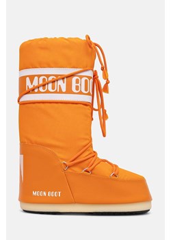 Moon Boot śniegowce MB ICON NYLON kolor pomarańczowy 80D1400440 C001 ze sklepu PRM w kategorii Śniegowce damskie - zdjęcie 174574493