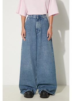 AMBUSH jeansy Denim Baggy Pants damskie high waist BWYB004F24DEN0024000 ze sklepu PRM w kategorii Jeansy damskie - zdjęcie 174574582