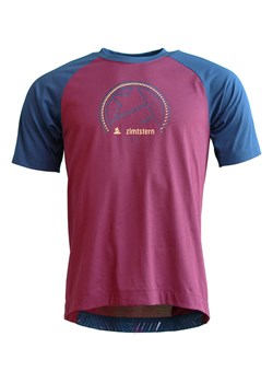 Zimtstern Koszulka kolarska &quot;Pure Flowz&quot; w kolorze czerwonym ze sklepu Limango Polska w kategorii T-shirty męskie - zdjęcie 174574761
