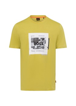 BOSS Orange Koszulka męska - Te_Urban Mężczyźni Bawełna groszkowy nadruk ze sklepu vangraaf w kategorii T-shirty męskie - zdjęcie 174575344